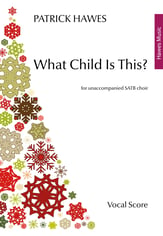 What Child Is This? SATB choral sheet music cover